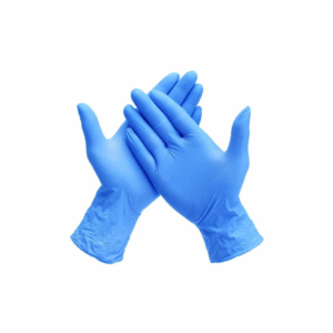 BLUE VINYL GLOVES